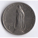 1934 - 1 lira Vaticano Pio XI Vergine Maria BB+